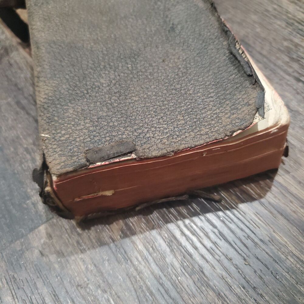Antique Very Old Bible Teachers Edition Cambridge - Picture 5 of 9